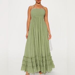 Fashion Nova Halter Dress